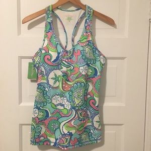Lilly Pulitzer Luxletic Weekender Tank